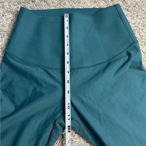 Fanka Full length Body sculpt Teal Patterned Leggings Medium? reversible tights - Picture 14 of 16